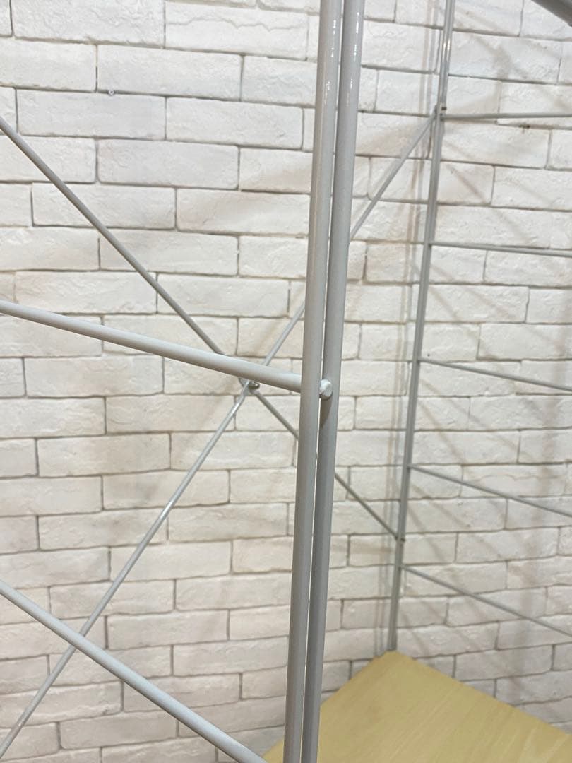 【東京都内23区配送無料】無印良品　ステンレスユニットシェルフ　ワードローブ