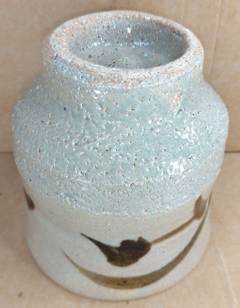 【本物保証】濱田庄司(浜田庄司) 湯呑 共箱 美品 人間国宝 益子焼 民藝 紐紺