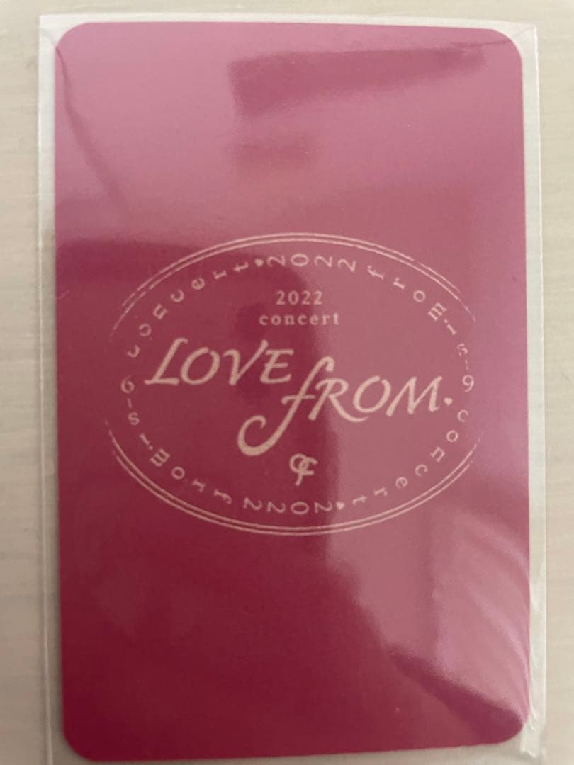 ナギョン　ソウルコン　ラキドロ　トレカ　fromis_9 love from