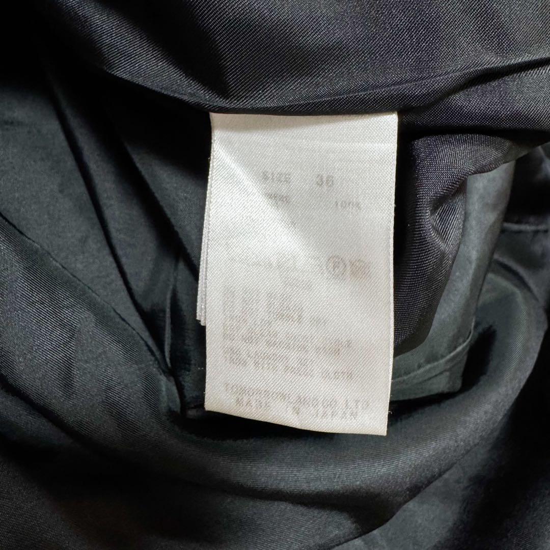 美品 トゥモローランド コレクション カシミヤ100% ノーカラー コート 36