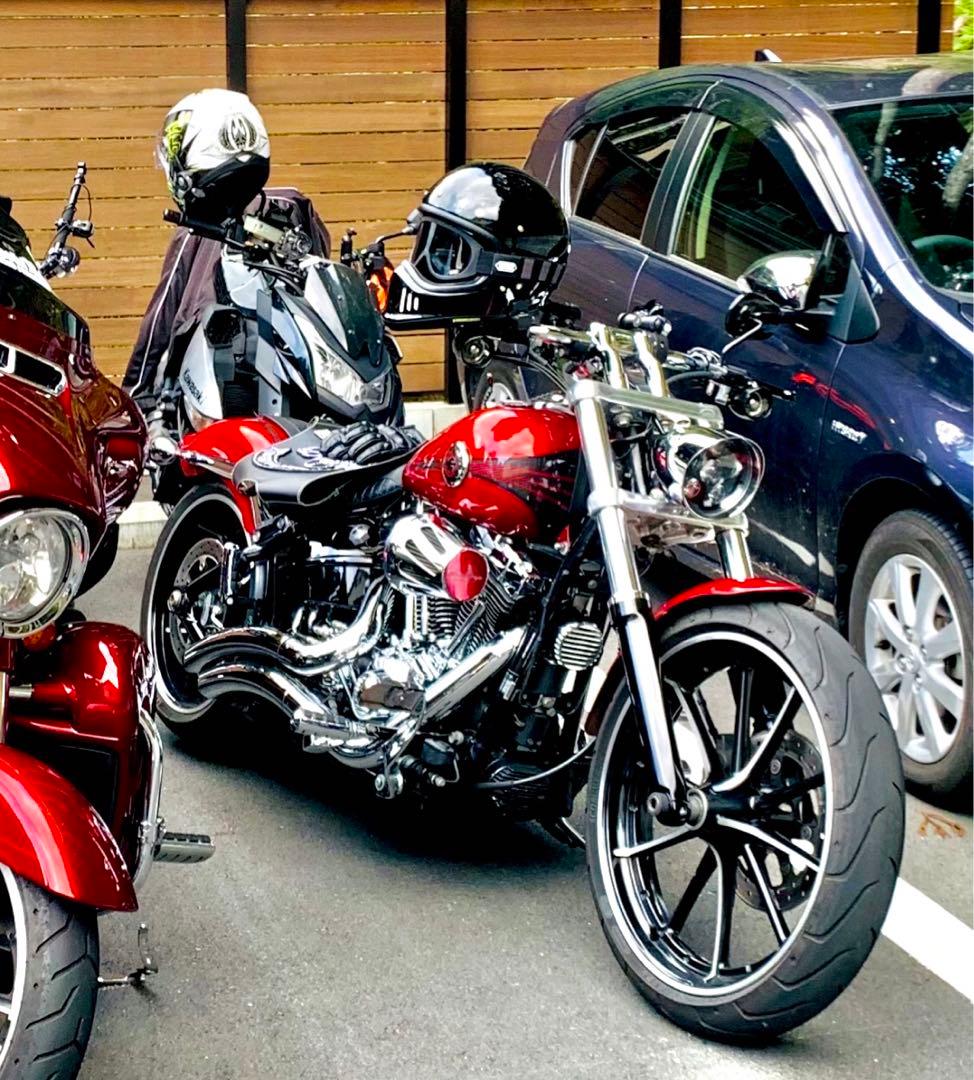 ハーレー 13年 ブレイクアウト FXSB タンク フェンダー セット おまけ付