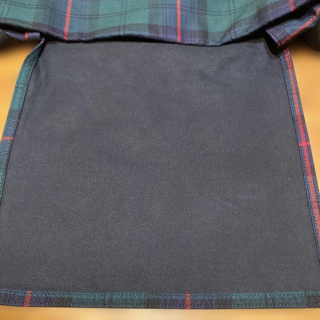 コムデギャルソン タータンチェックショルダーバッグ メッセンジャー