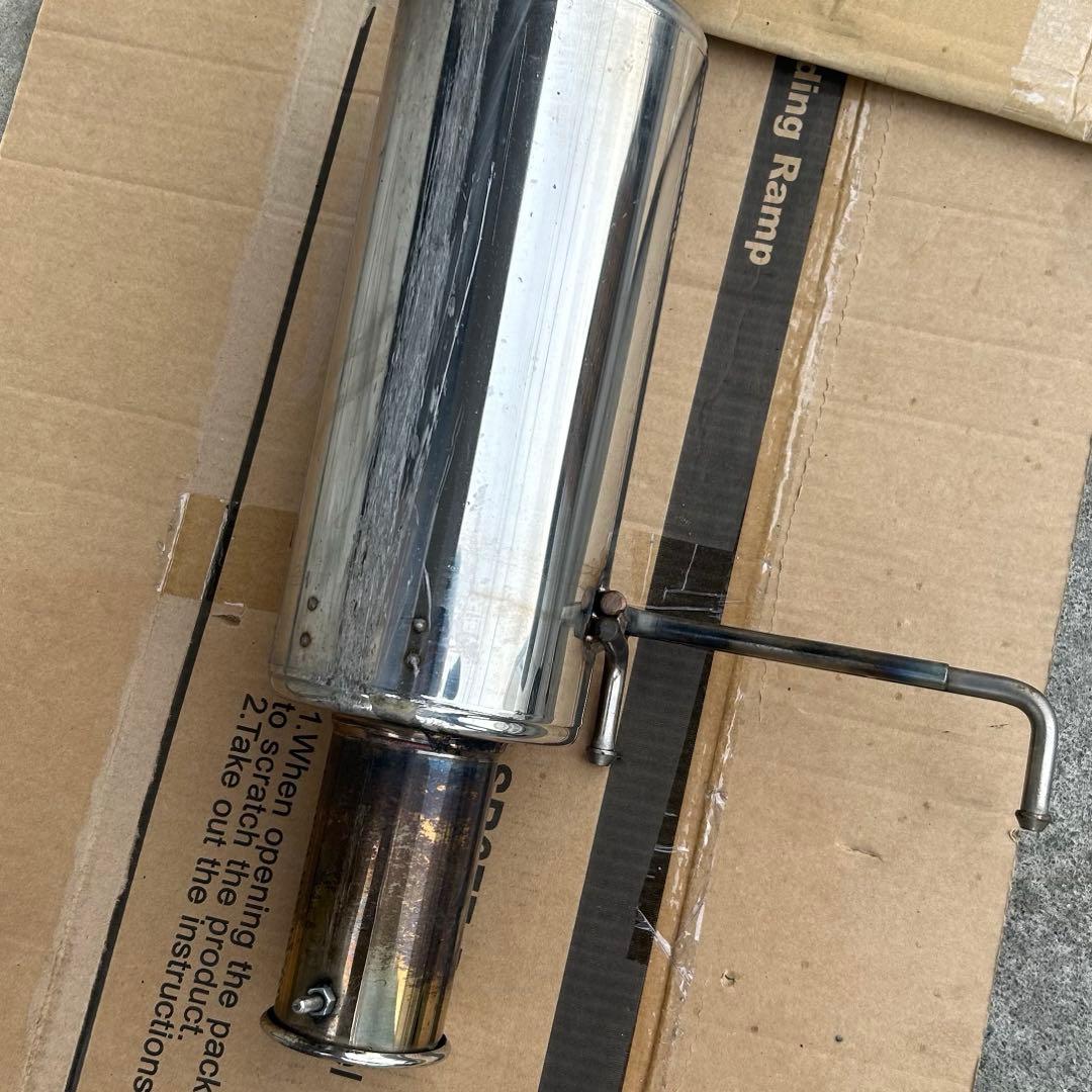 【中古】Spoon N1 テールサイレンサー マフラー フィット GE8