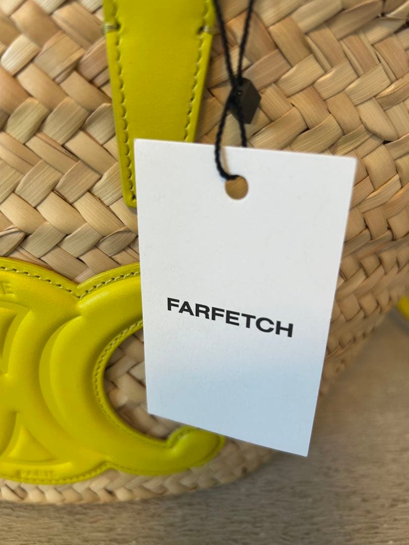 セリーヌ　かごバッグ　パニエ