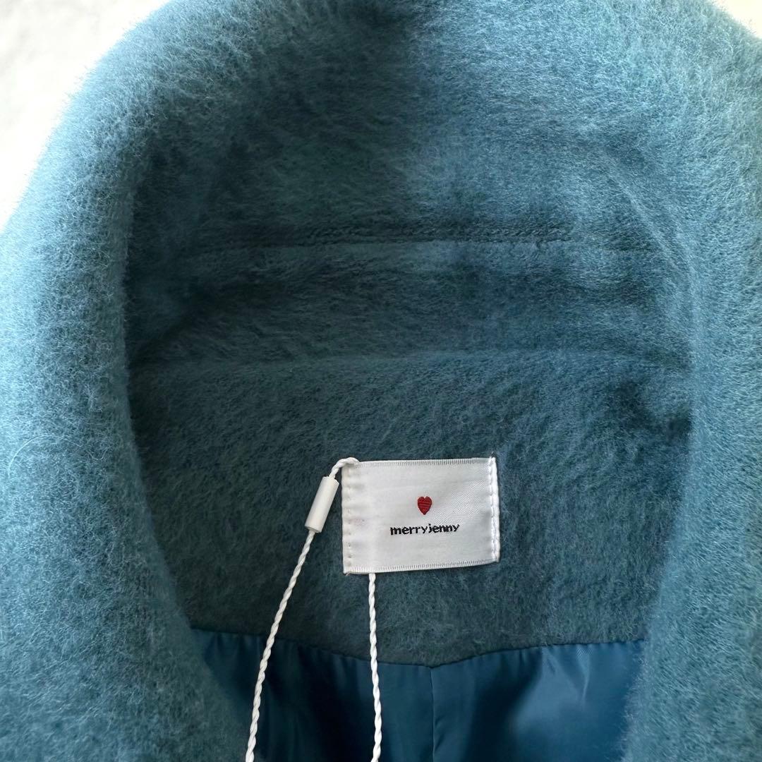 新品 タグ付きmerry jennyメリージェニー チャイナボタンコート