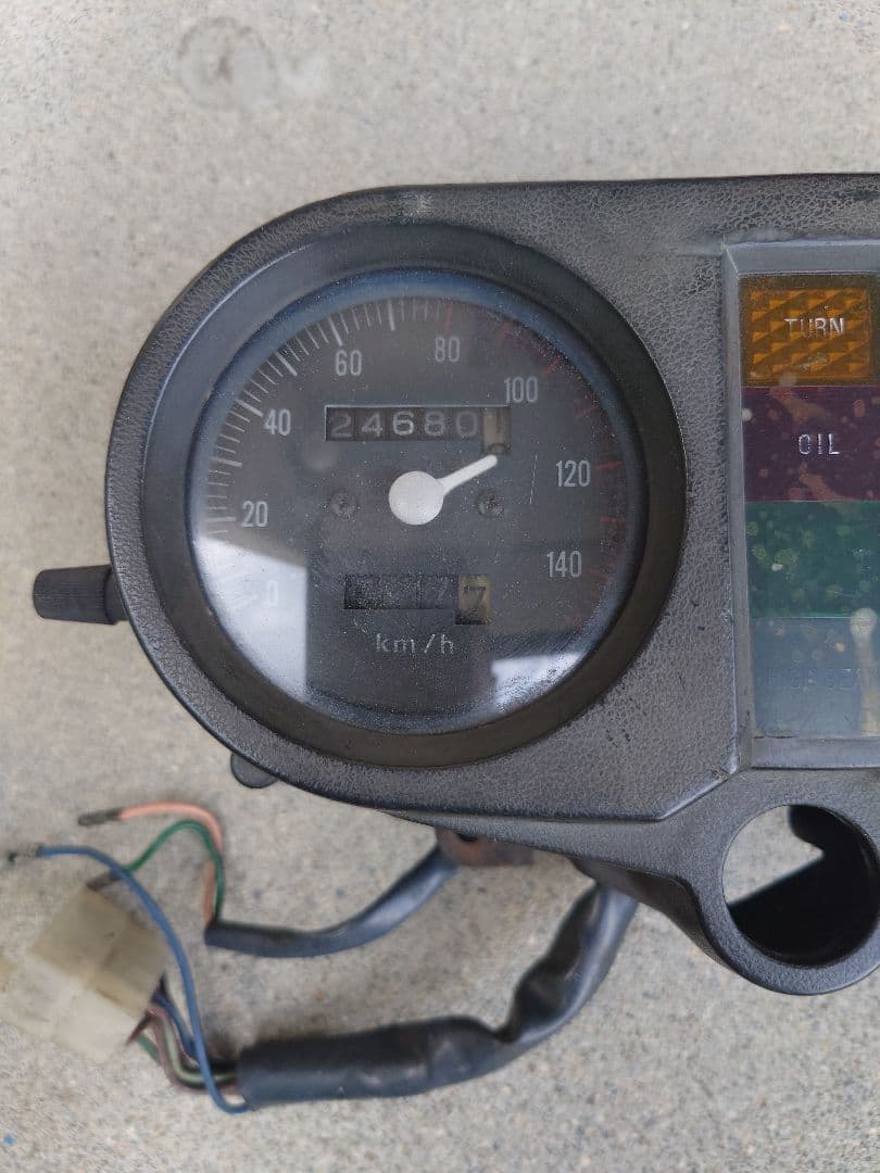 cb250n cb400n スーパーホーク 純正メーター