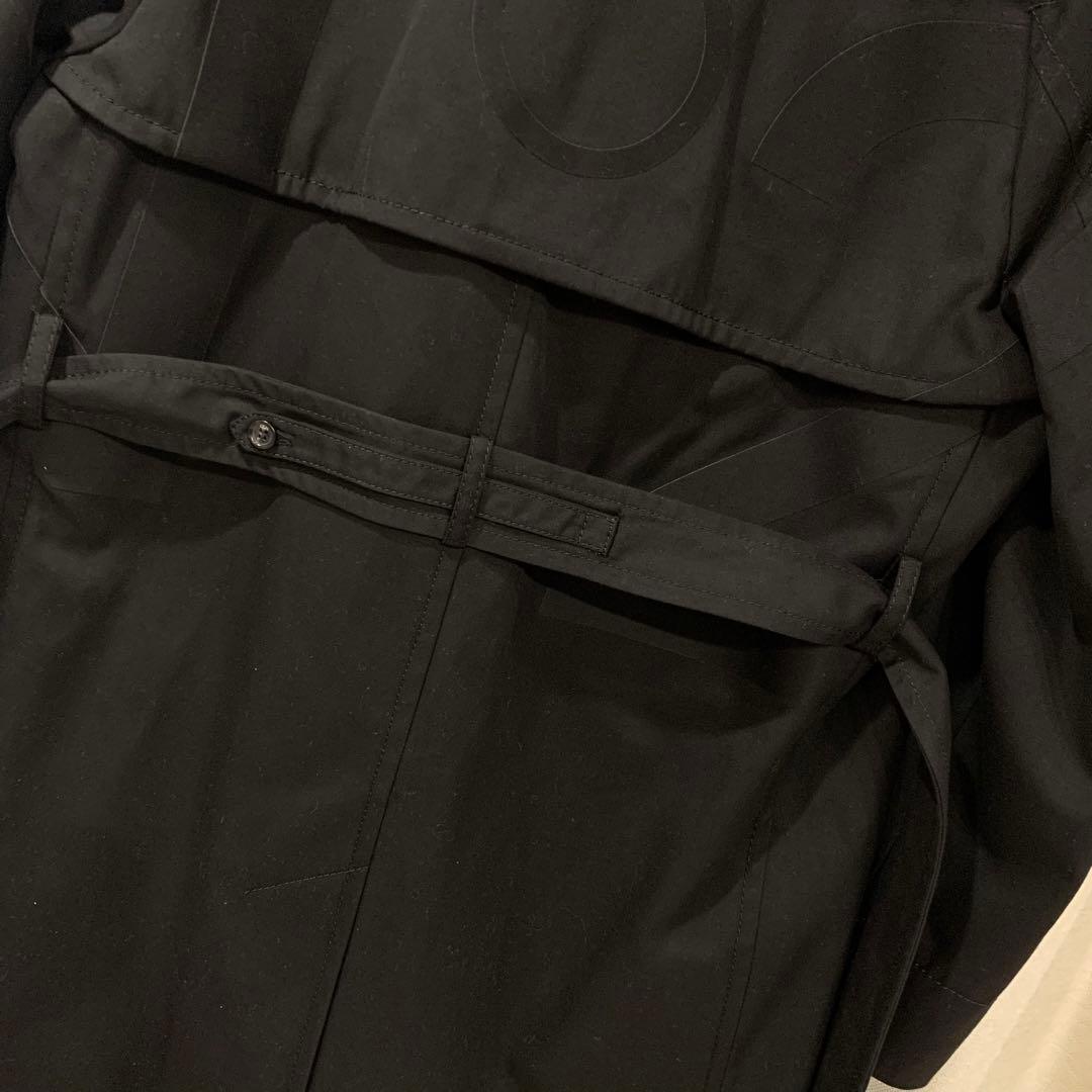 ☆美品☆N°21 ビッグロゴ トレンチコート ウィメンズ 40 BLK