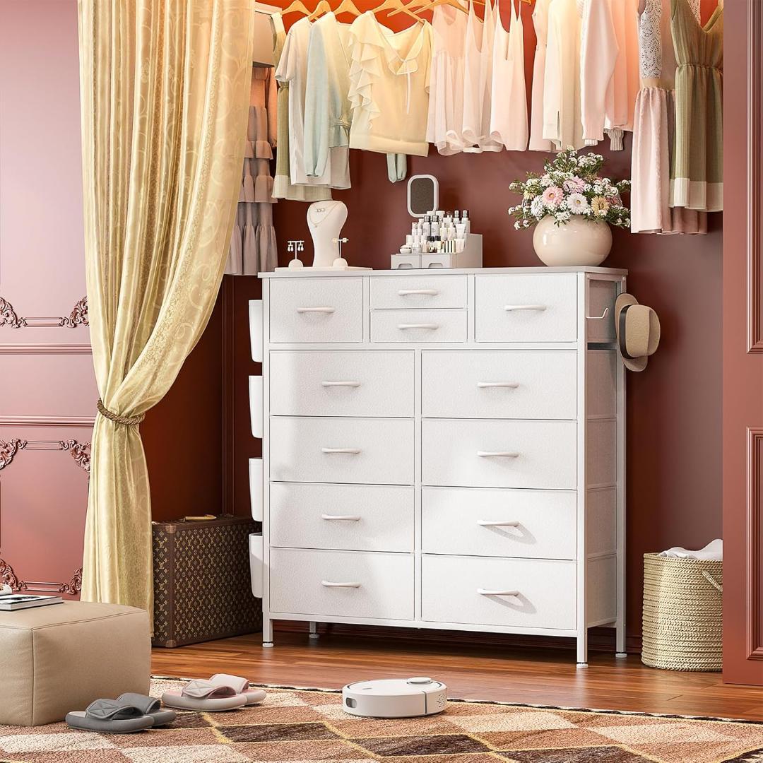 チェスト タンス チェスト 箪笥 木製天板 30 x 99 x 113cm