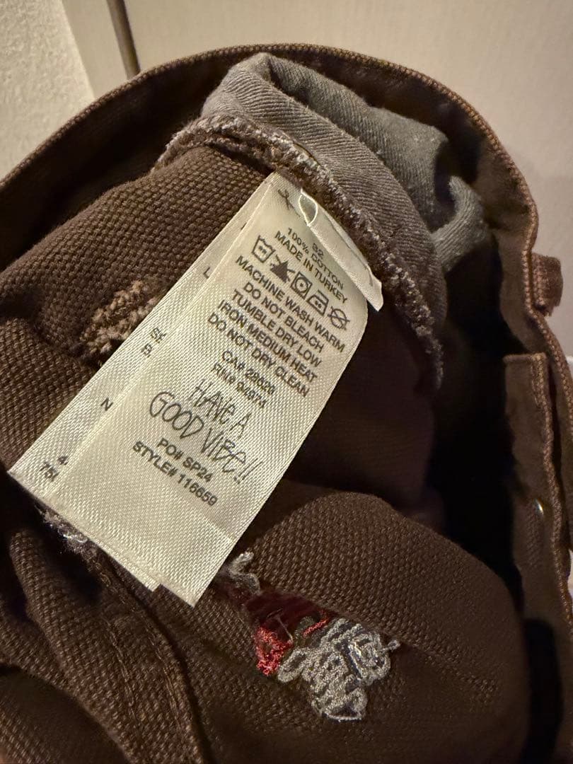 m*t様 Stussy ブラウン ワークパンツ