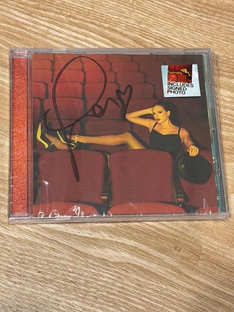 THE LIFE OF A SHOWGIRL CDサインPHOTO4④