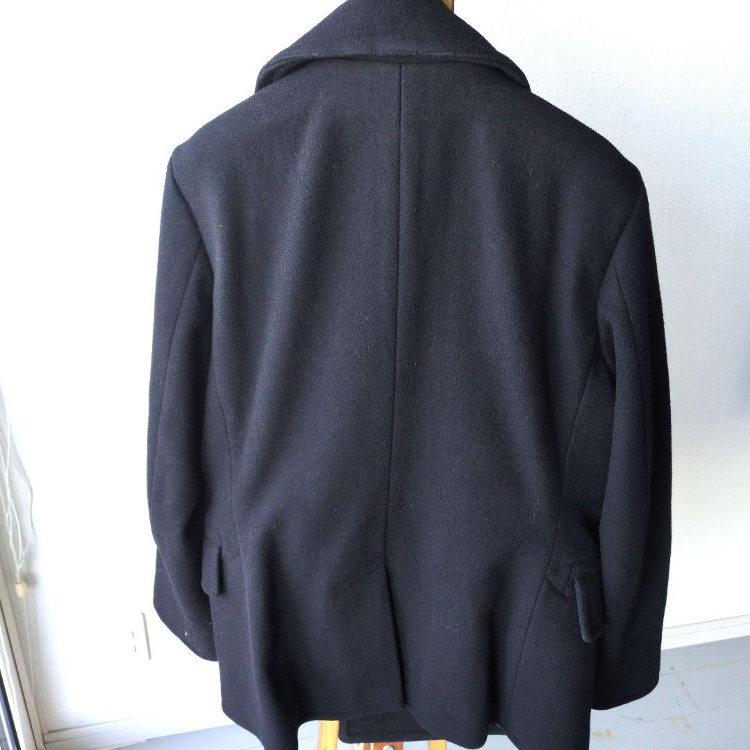 美品★ポロラルフローレン メンズ ピーコート ウール 現行タグ ブラックアウター