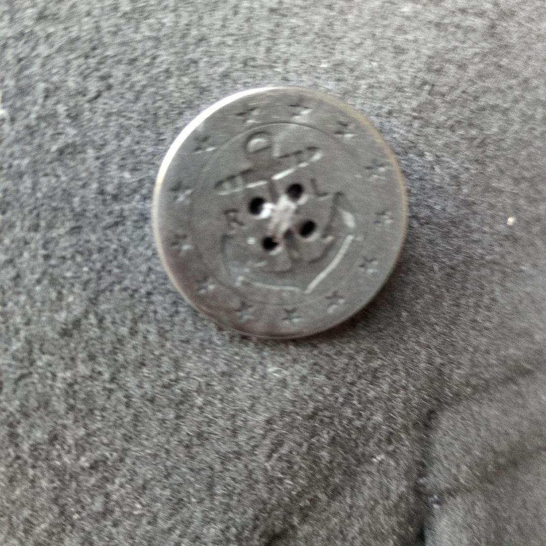 美品★ポロラルフローレン メンズ ピーコート ウール 現行タグ ブラックアウター