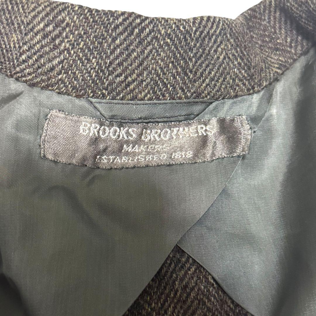 80s ブルックスブラザーズ MAKERS ヘリンボーンセットアップ USA製