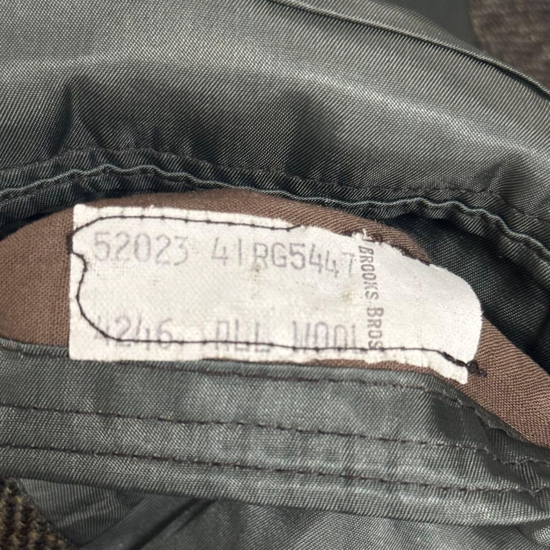 80s ブルックスブラザーズ MAKERS ヘリンボーンセットアップ USA製