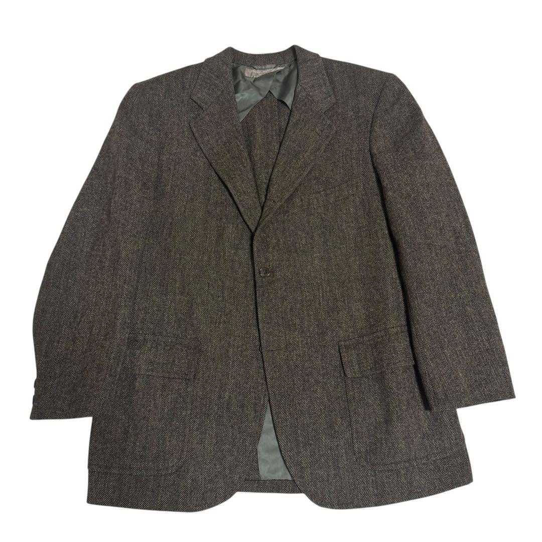 80s ブルックスブラザーズ MAKERS ヘリンボーンセットアップ USA製