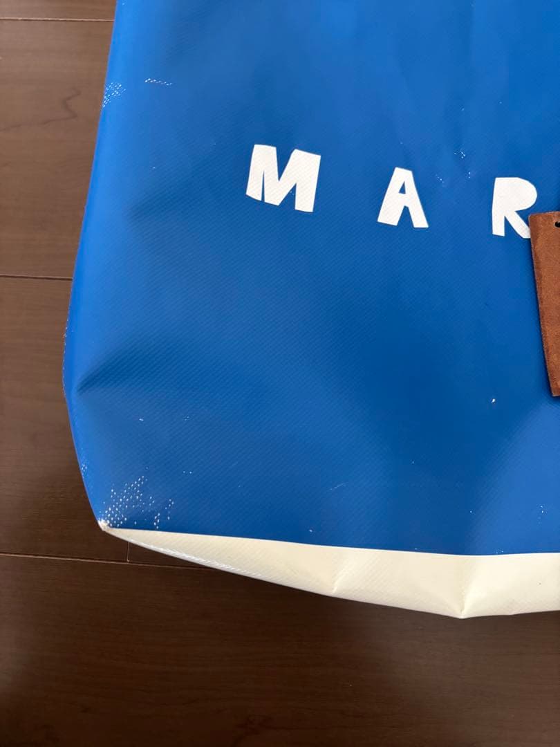 MARNI トートバッグ　青　マルニ
