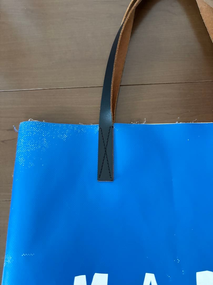 MARNI トートバッグ　青　マルニ