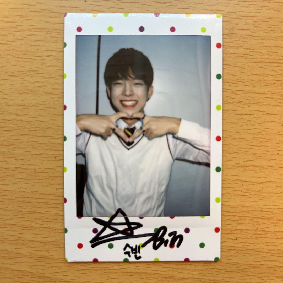 [非売品]デビュー時 VICTON スビン サイン入りチェキ