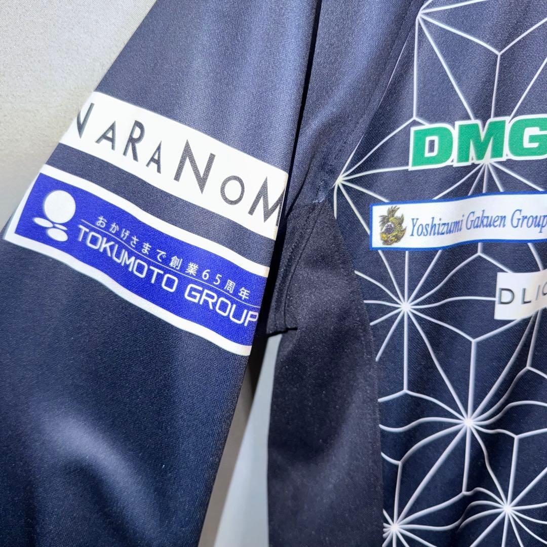 美品　Squadra 奈良クラブ　選手使用　ジャージ　企業もの