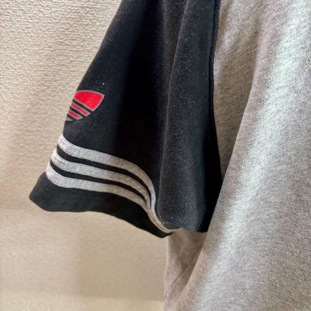 激レア80s 90s アディダス adidas デサント製 ベースボールシャツ