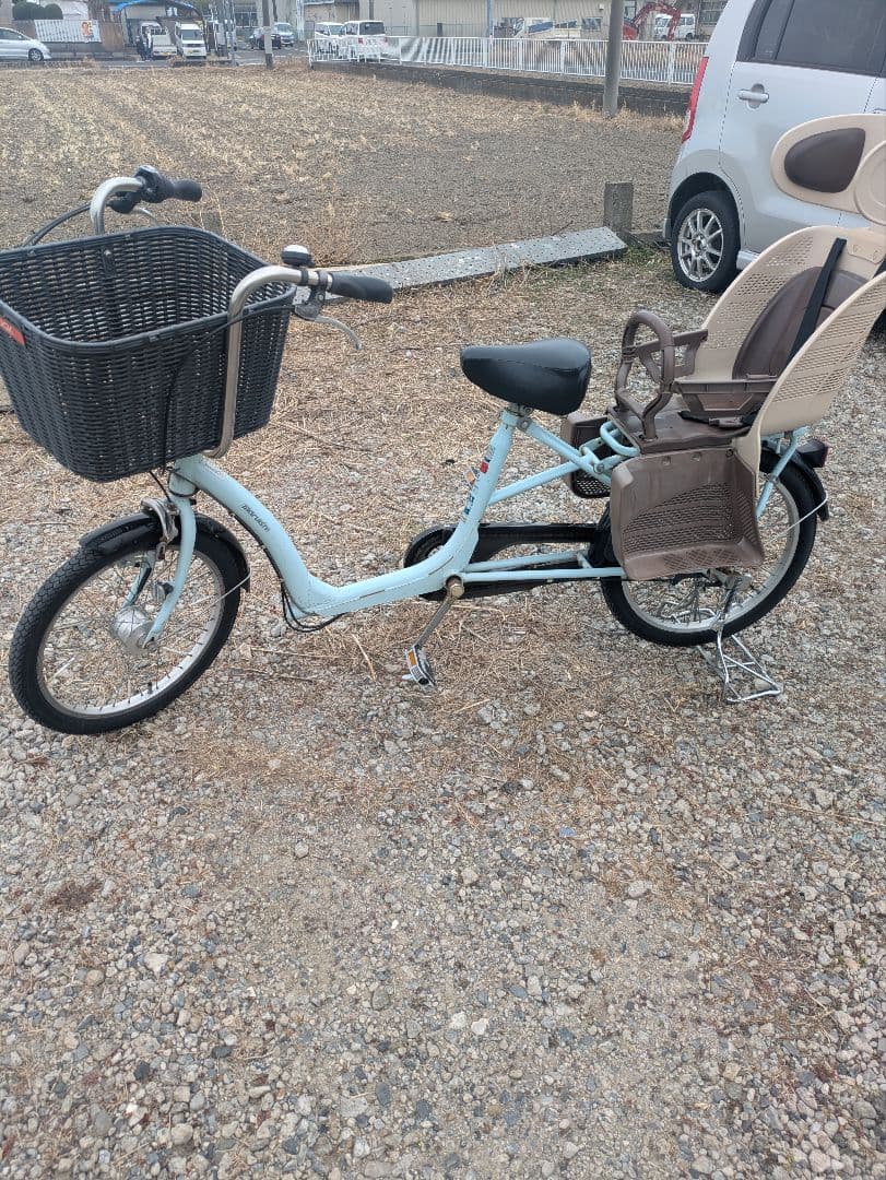 マルイシサイクル　フラッカーズ　後ろ子のせ 非電動　ギア付　20インチ