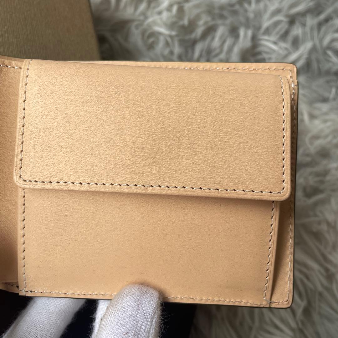【未使用レベル】ココマイスター 二つ折り財布 ブライドル