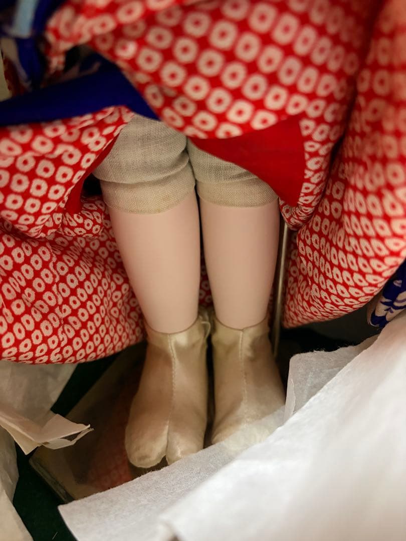 売却済み　市松人形　昭和初期　（ガラスケースは含みません）