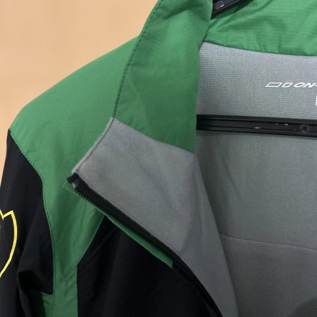 ON-YO-NEウィンドブレーカー L サイズグリーン/ブラック　上下セット