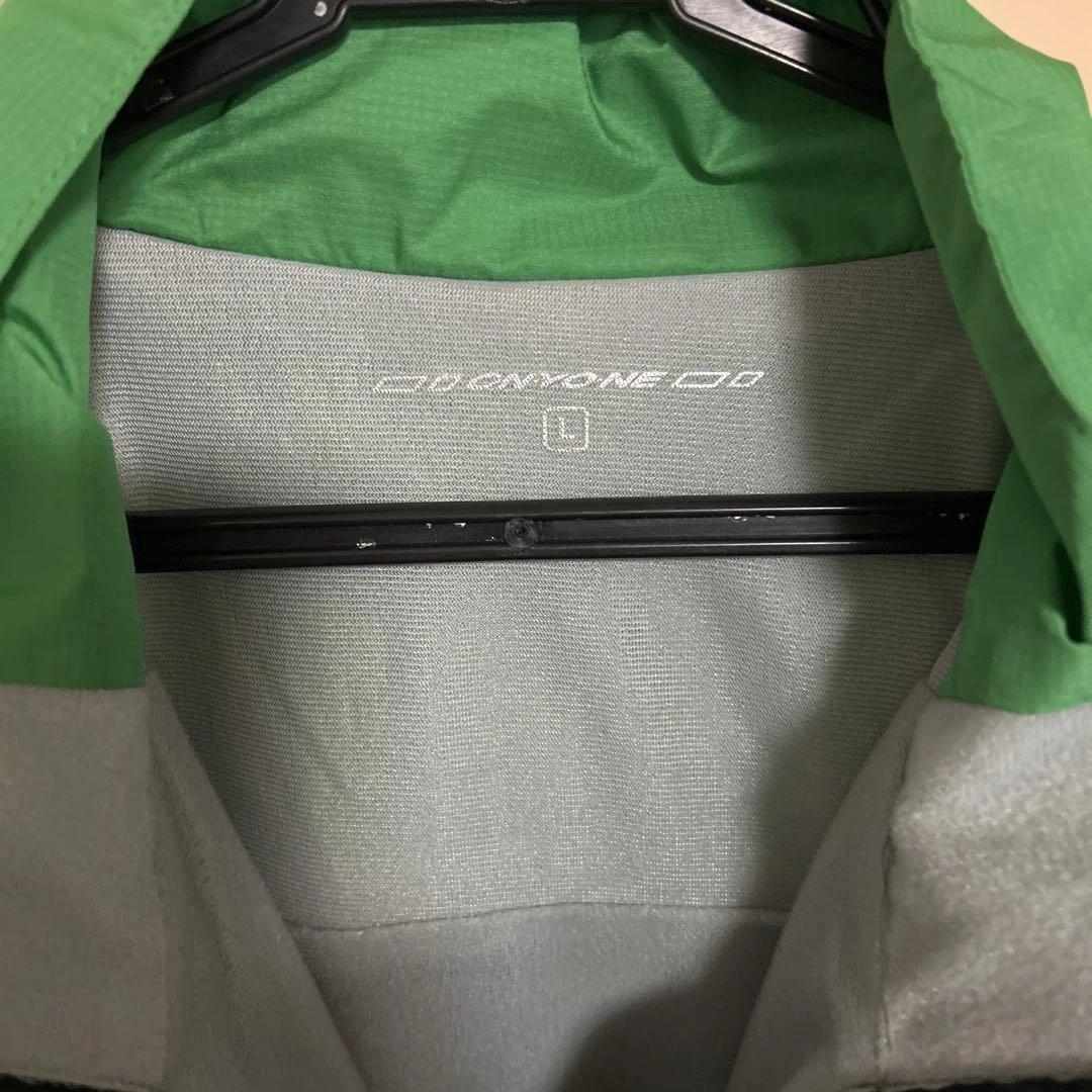 ON-YO-NEウィンドブレーカー L サイズグリーン/ブラック　上下セット