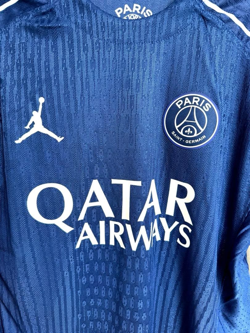 24-25 PSG ドゥエ アウェイ ユニフォーム 長袖 Lサイズ CL 仕様