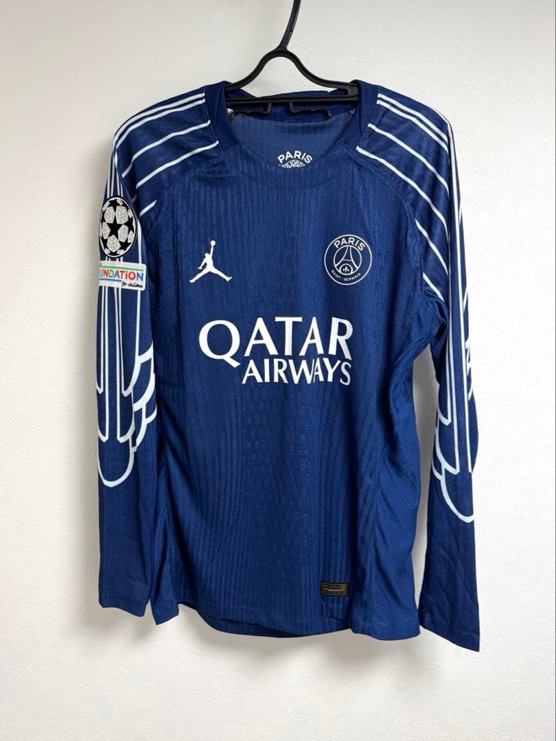 24-25 PSG ドゥエ アウェイ ユニフォーム 長袖 Lサイズ CL 仕様