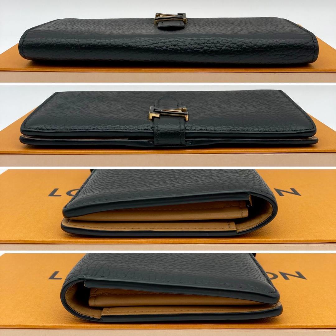 ルイヴィトン　LVヴェルティカルウォレット　ノワール　長財布　412