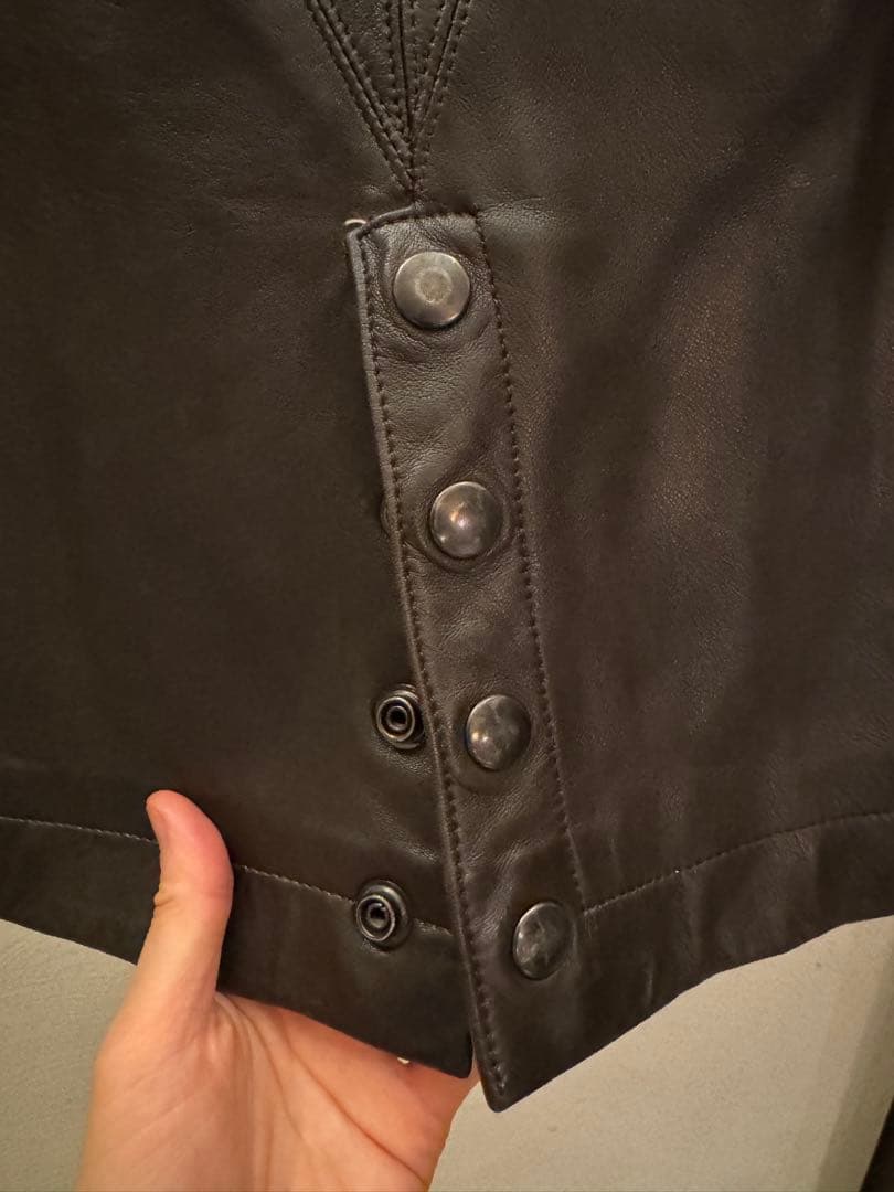 Alaïa タイトスカート 100%leather