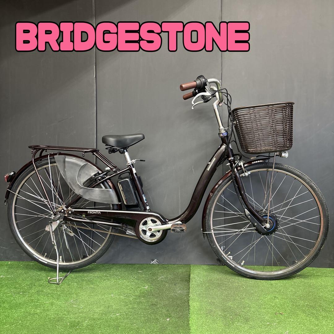 電動自転車 BS FRONTIA ブラウン　91★
