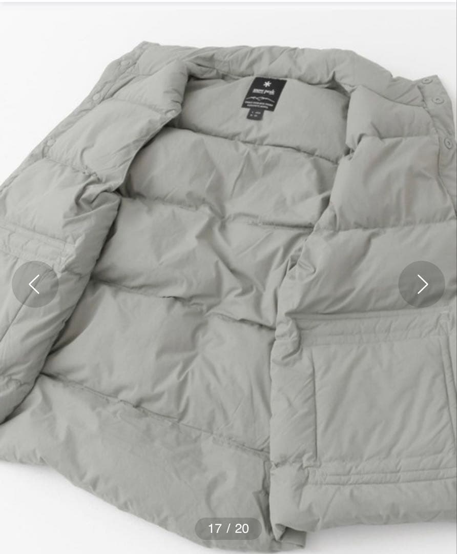 URBAN RESEARCH DOORS 別注、peakダウンベスト