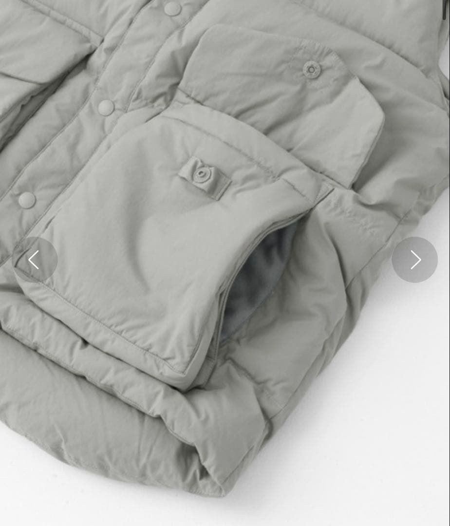 URBAN RESEARCH DOORS 別注、peakダウンベスト