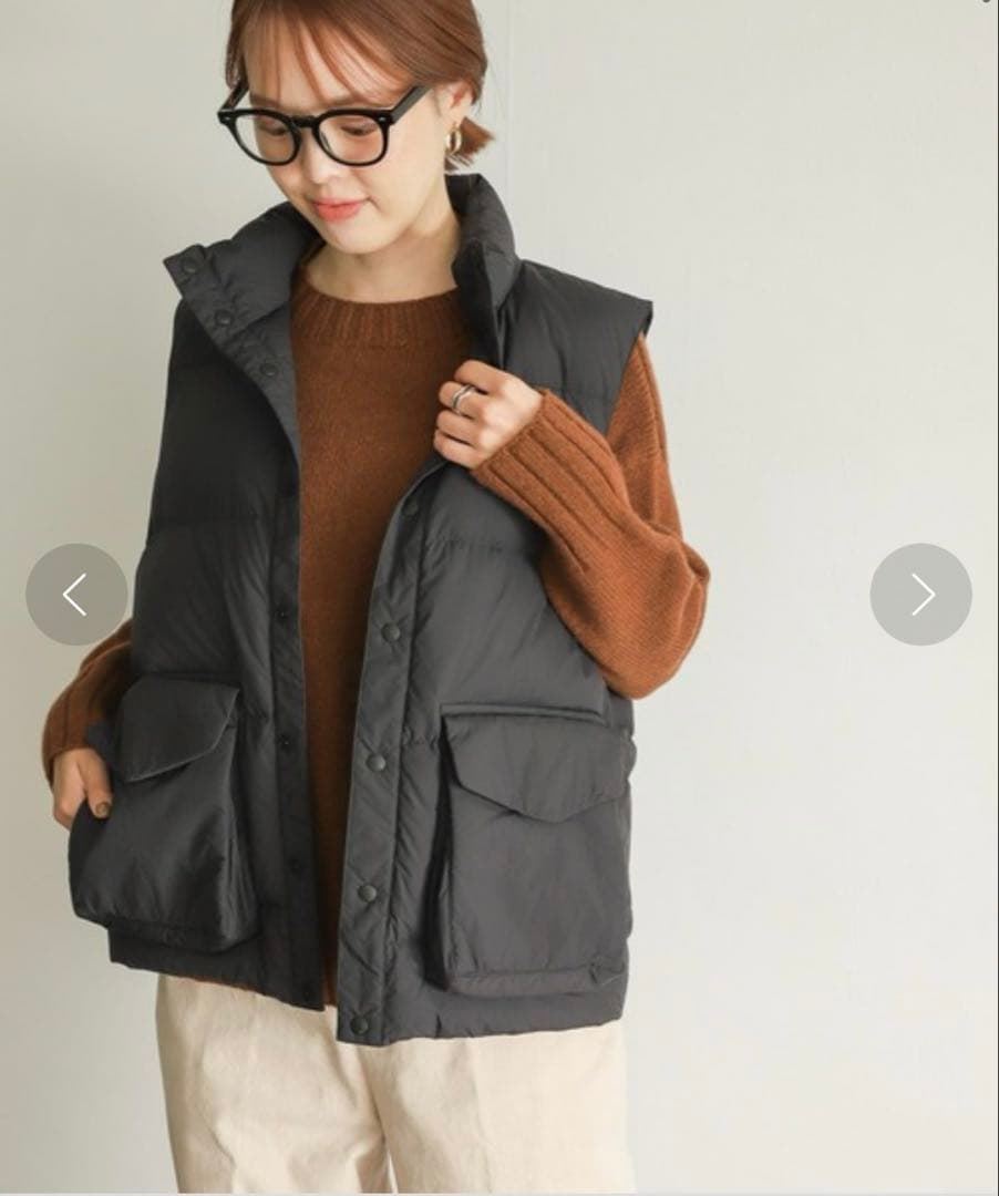 URBAN RESEARCH DOORS 別注、peakダウンベスト