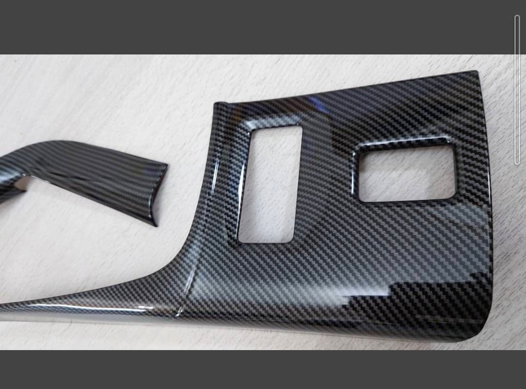 トヨタGR86 BRZ ZD8ZN8 カーボン調コンソールパネルカバーMT用