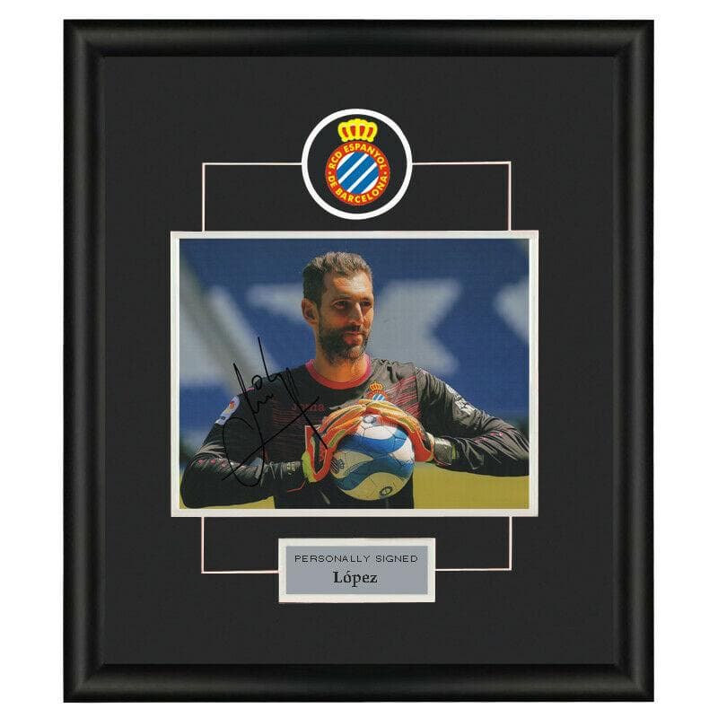 エスパニョールFC 直筆サイン入り写真 デビッド・ロペス・モレノ SA鑑定済