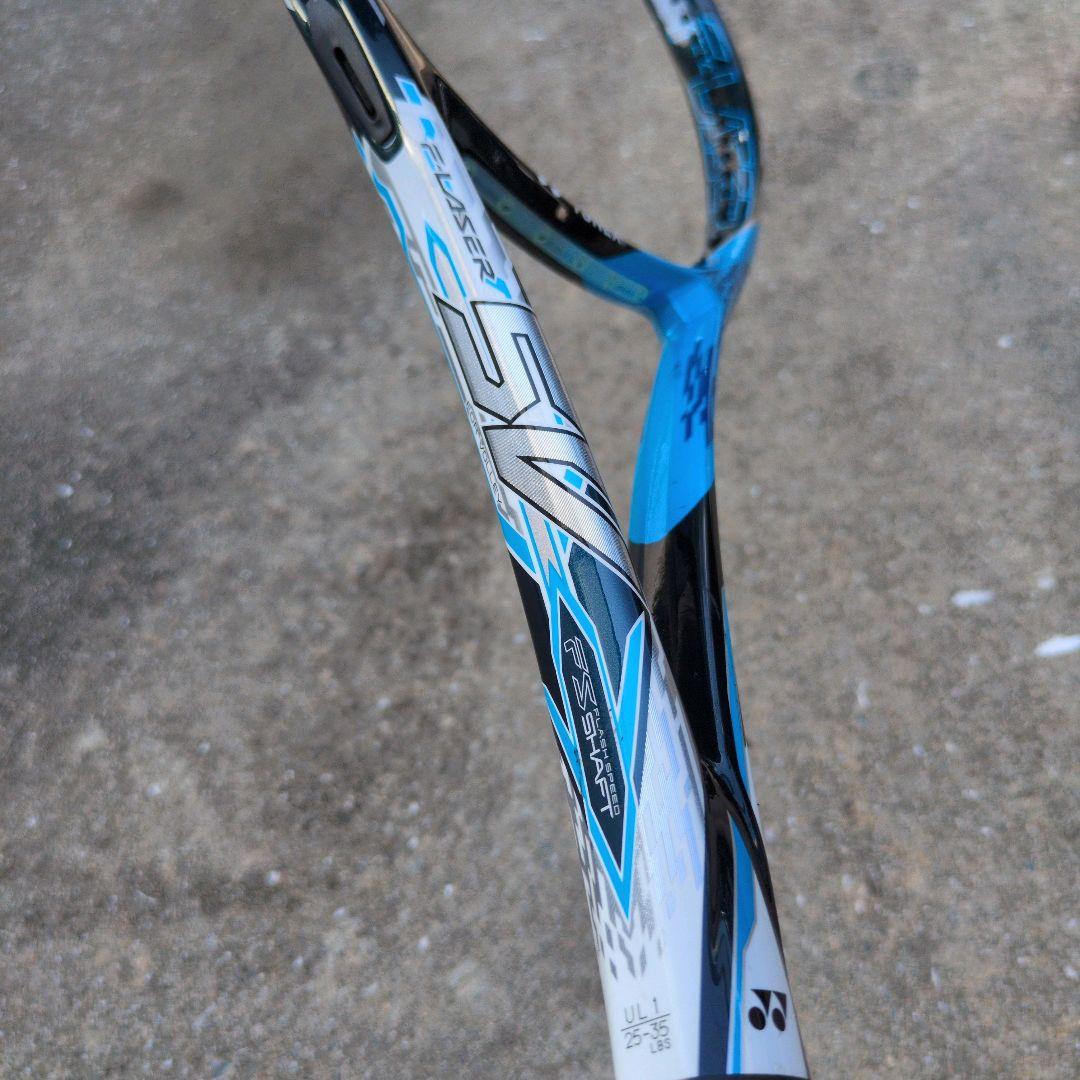 【未使用品】YONEX　エフレーザー5V 水色　テニスラケット UL1