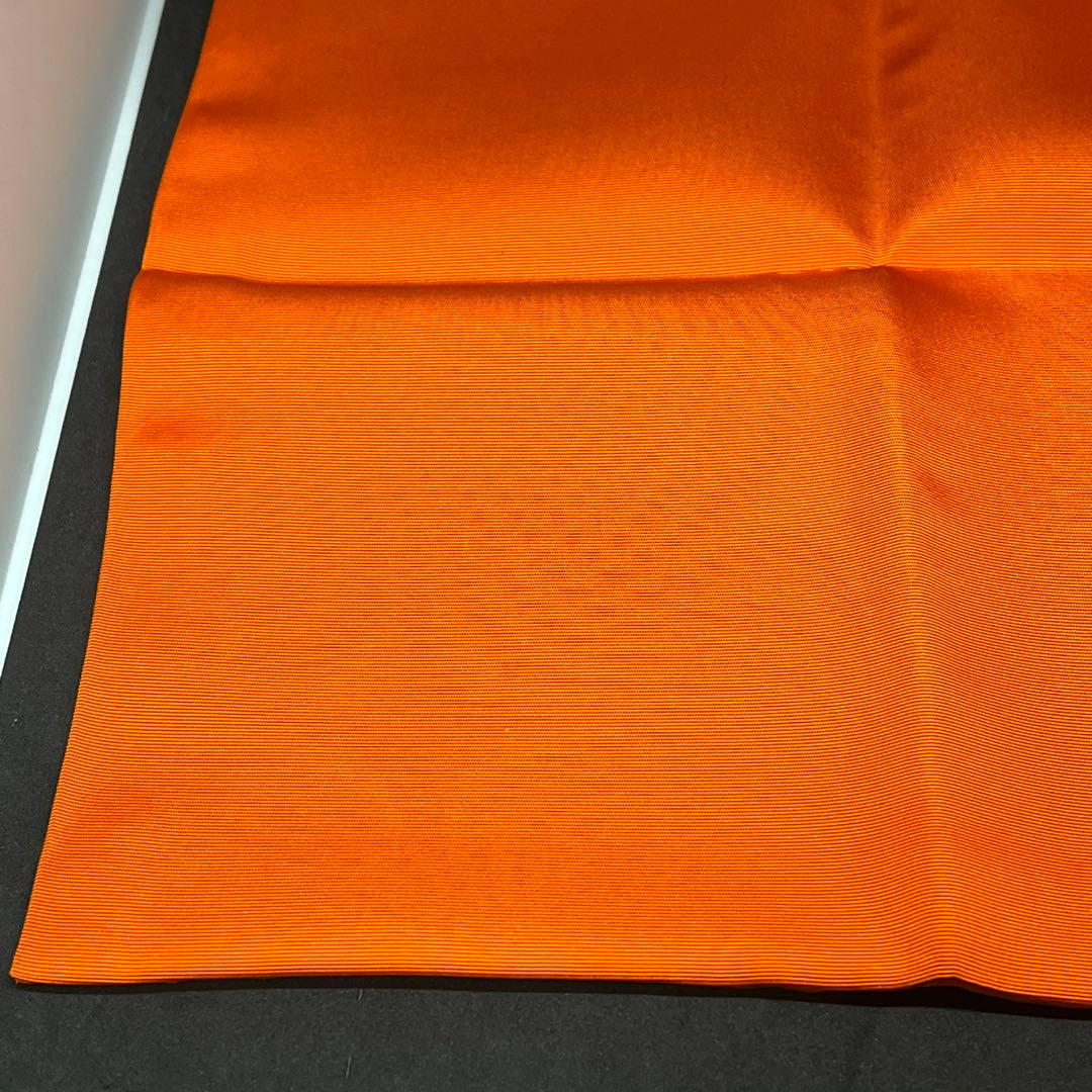 土田友湖　帛紗　『朱色』　ふくさ　茶道具　正絹