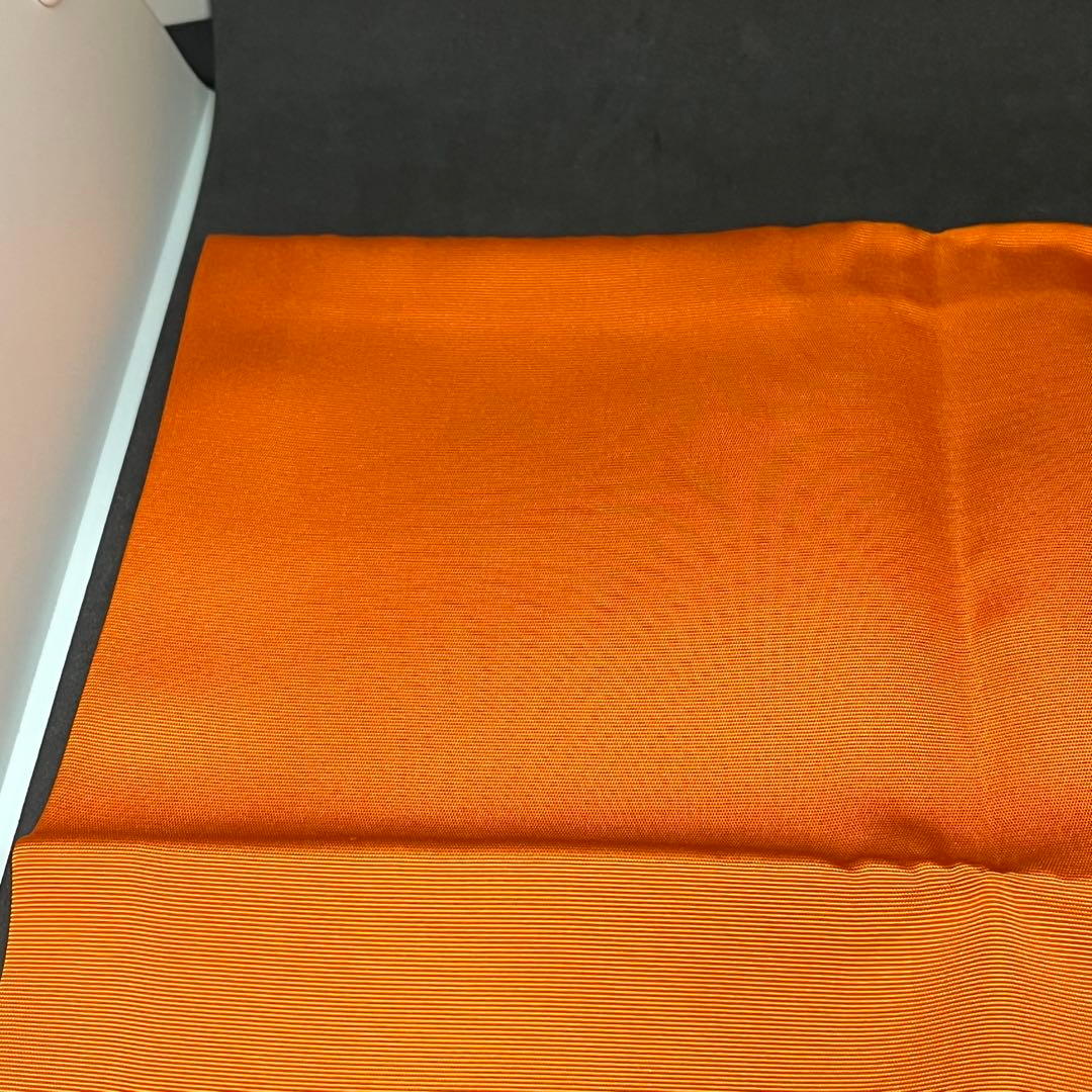 土田友湖　帛紗　『朱色』　ふくさ　茶道具　正絹