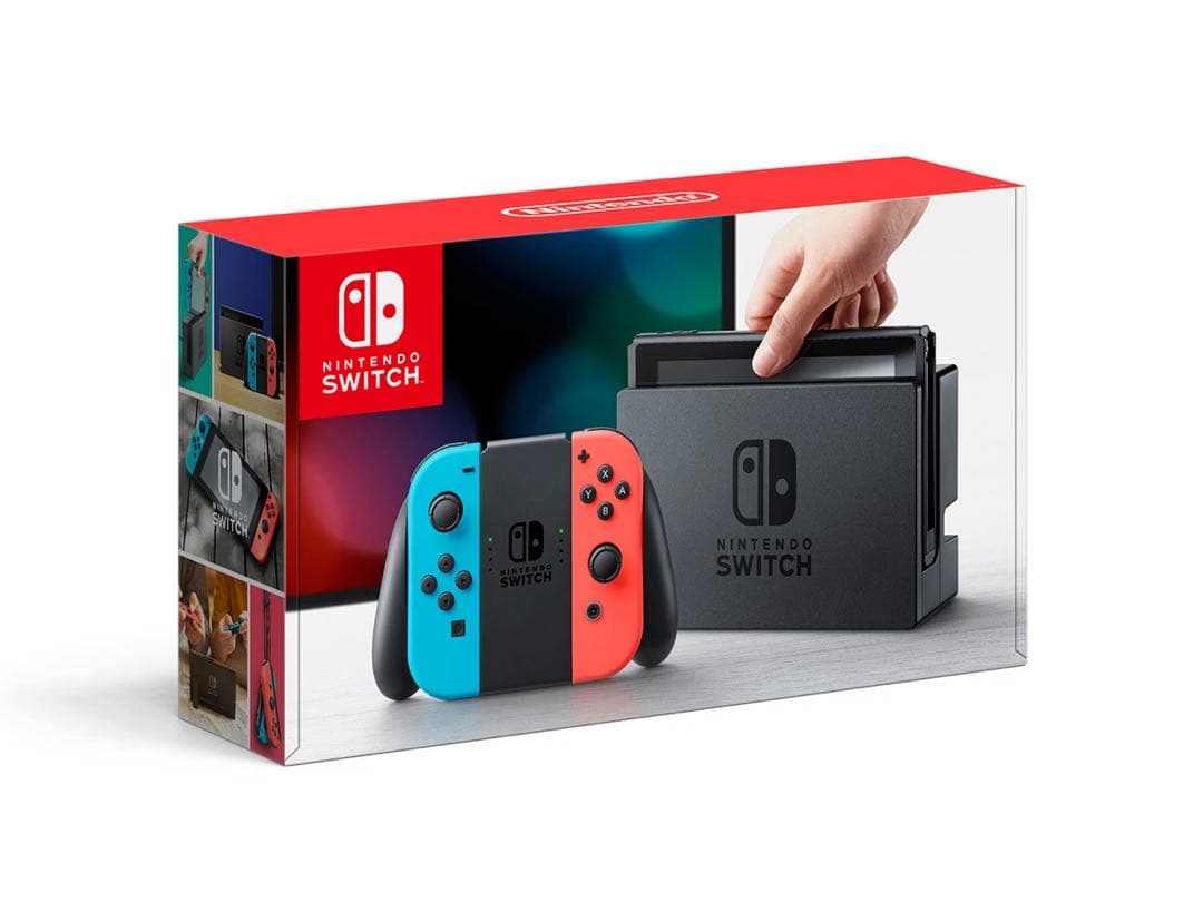 Nintendo Switch ネオンブルー/レッド完備品
