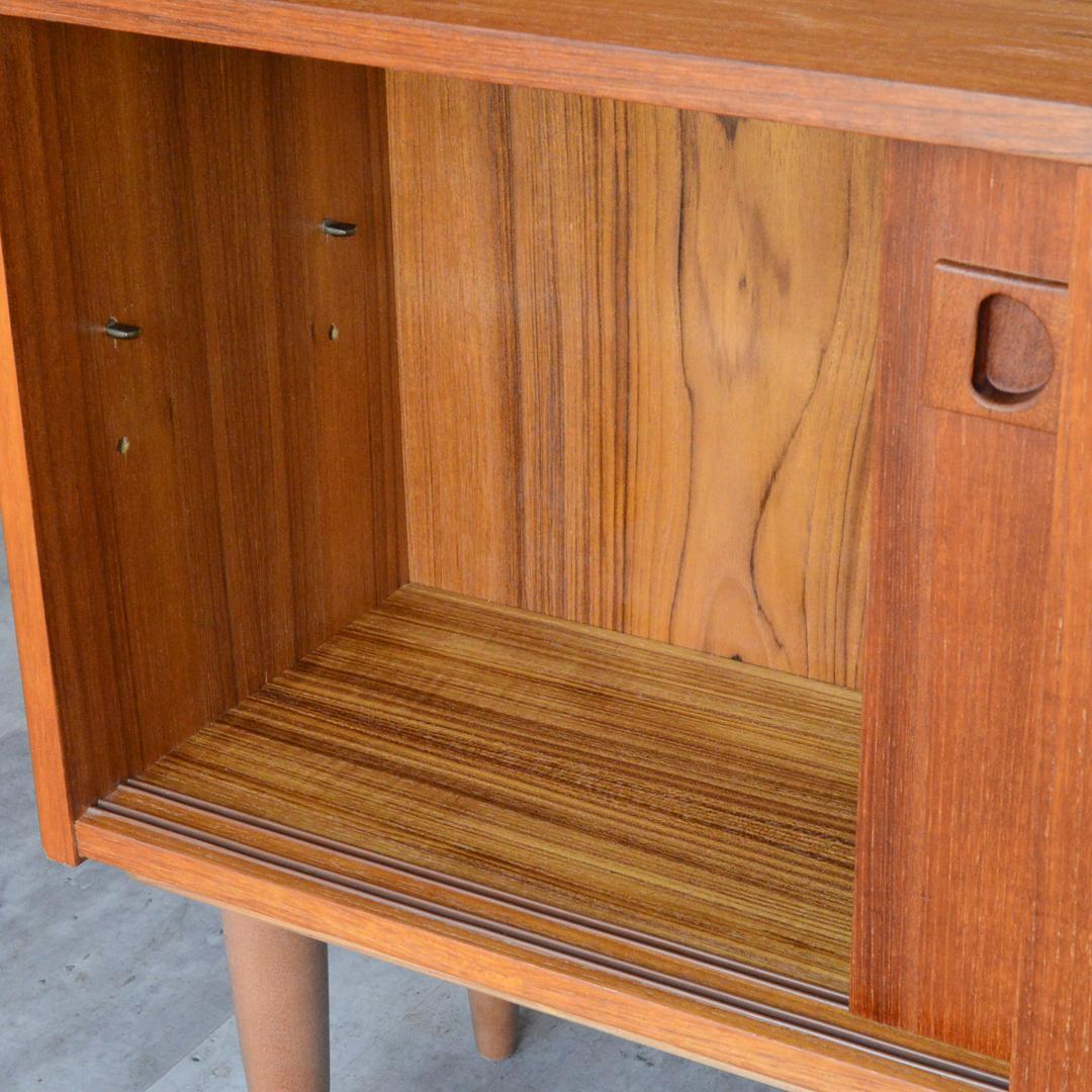 デンマーク 北欧ヴィンテージ チーク オープンシェルフ 北欧家具 キャビネット