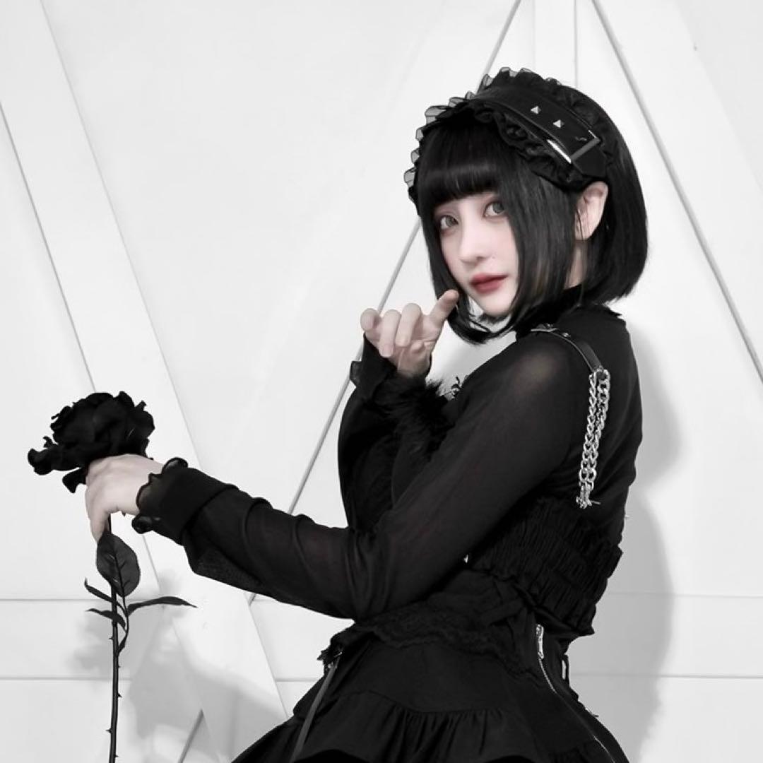 【DimMoire】刻印ヘッドドレス ブラック