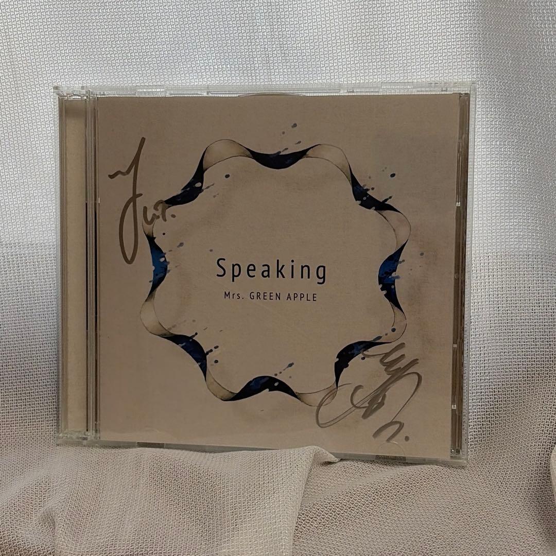 Mrs. GREEN APPLE Speaking サイン入り