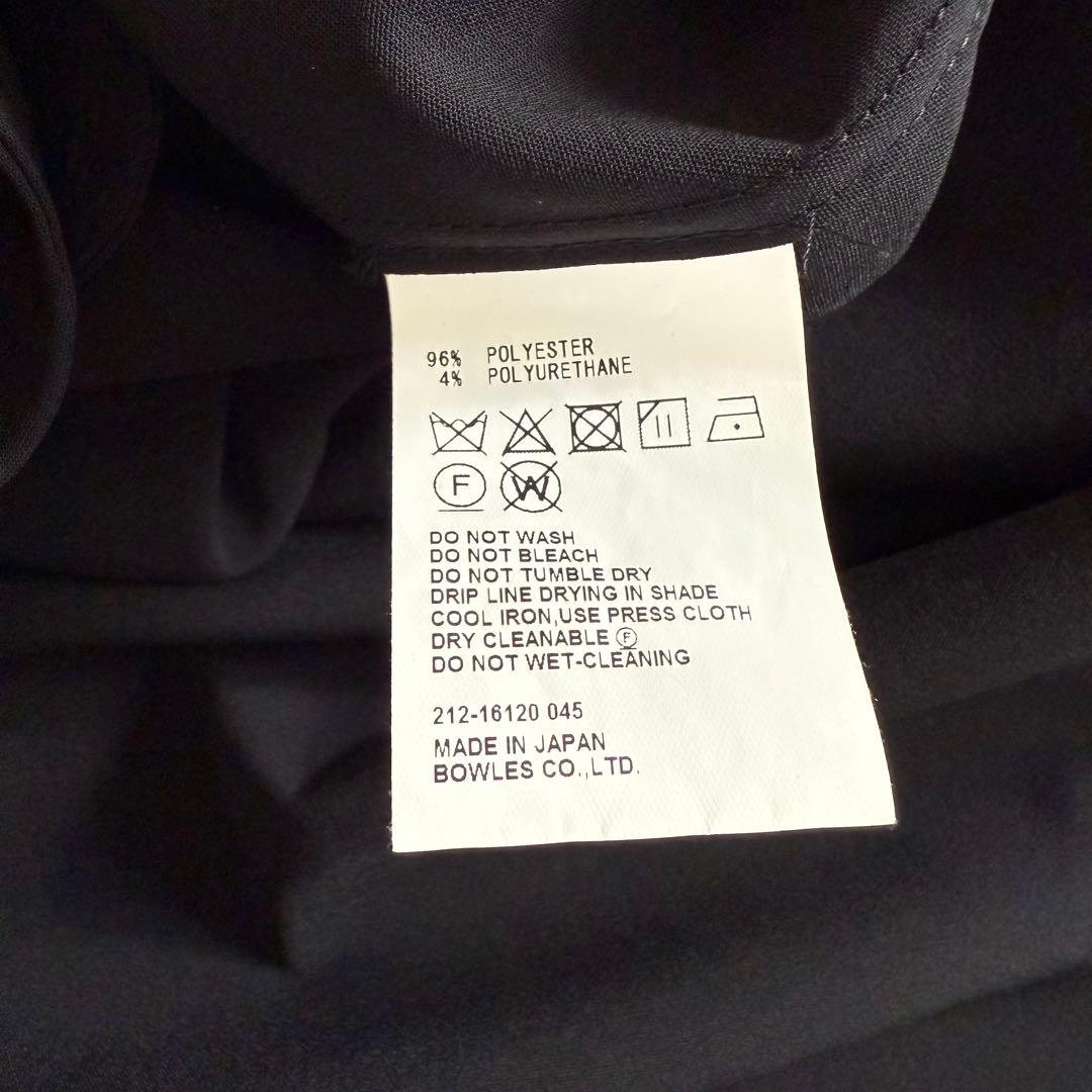 美品　ハイク　HYKE シャツドレス　ロング　ワンピース　黒　1