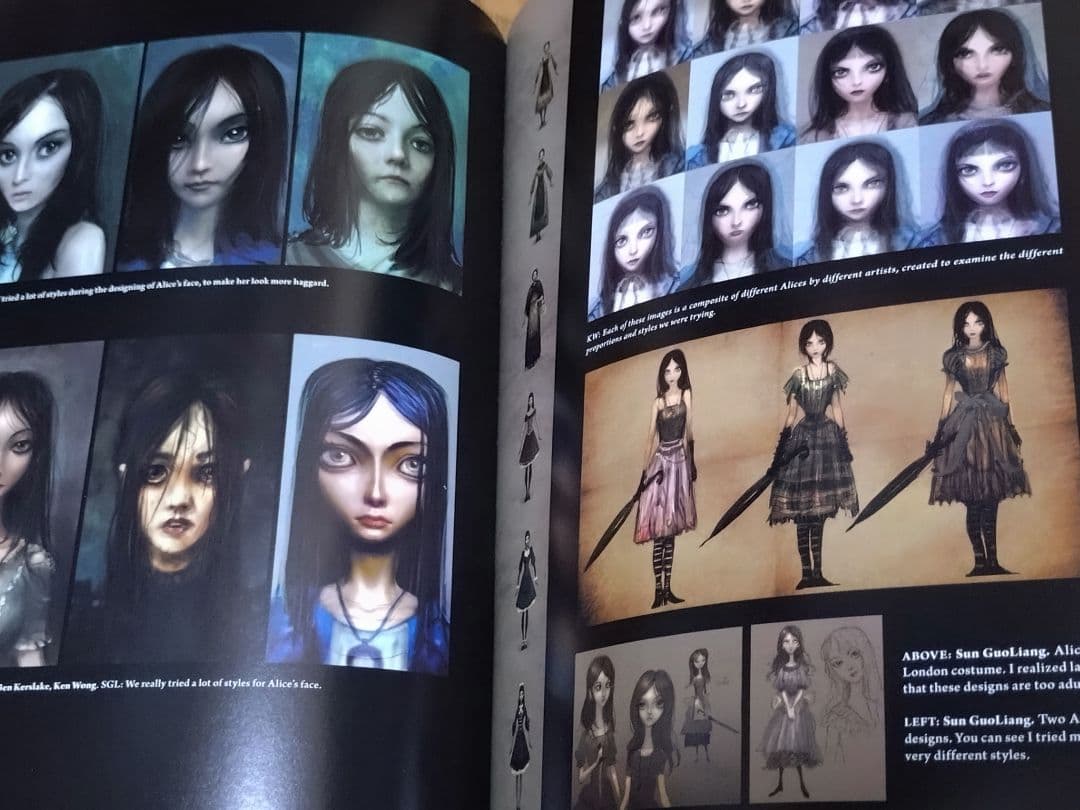 Alice:Madness Returns　アリスインナイトメア　設定画集　絶版