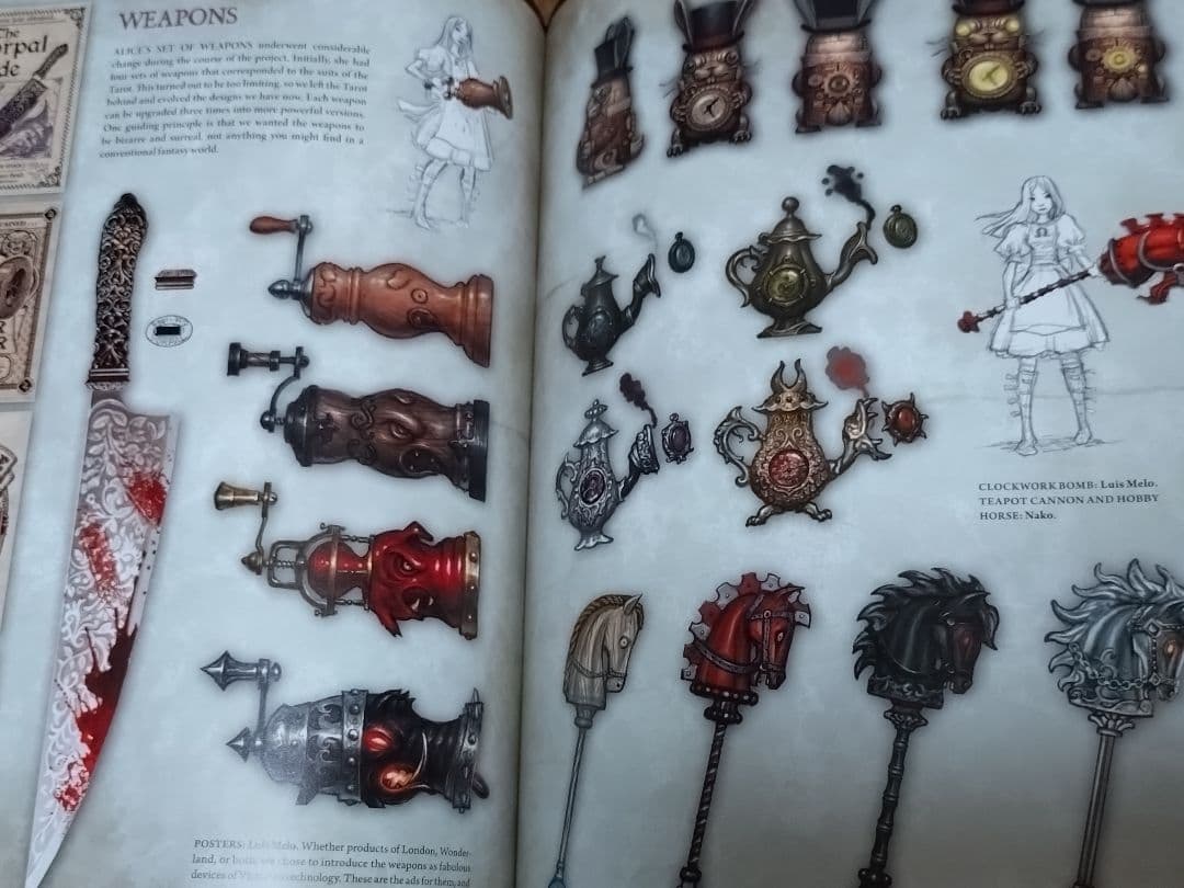 Alice:Madness Returns　アリスインナイトメア　設定画集　絶版