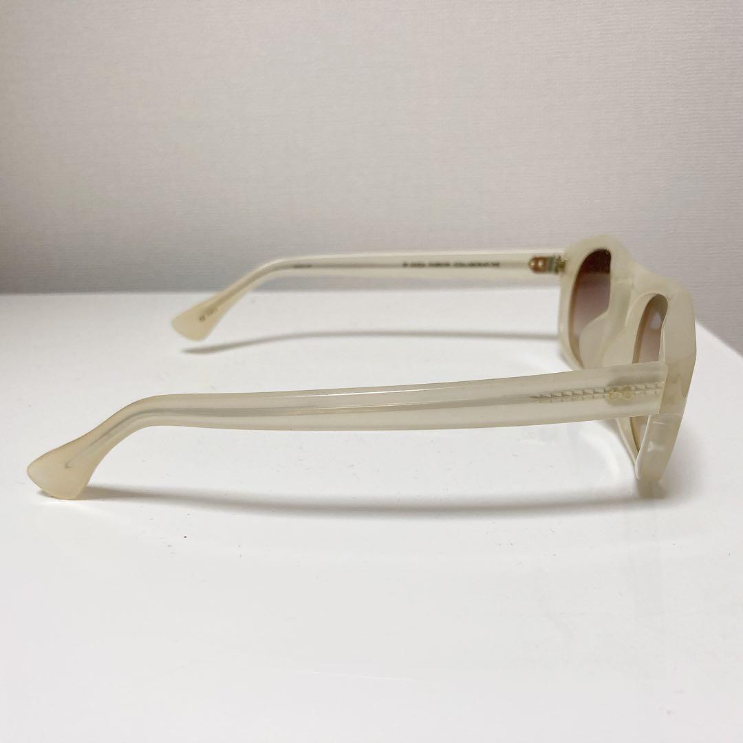 blue様新品未使用ドリスヴァンノッテン×リンダファローサングラスメガネ眼鏡白